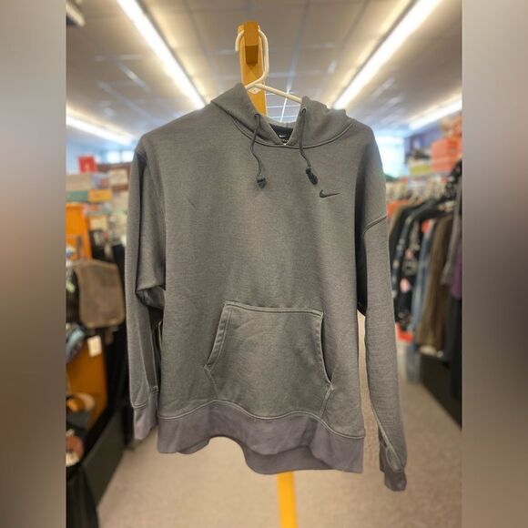 Nike Men Med Gray HOODIE - Picture 10 of 10